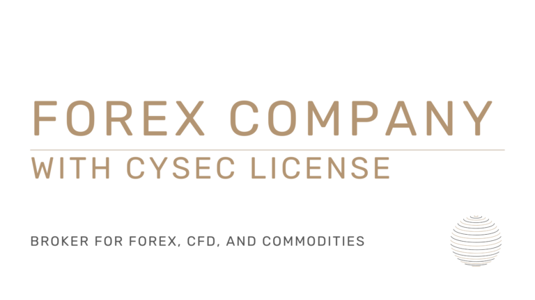 Forex Company with Cysec License for sale
